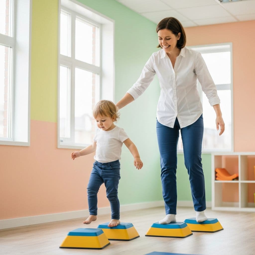 Viviana Mulazzi guiando ejercicios de coordinación
